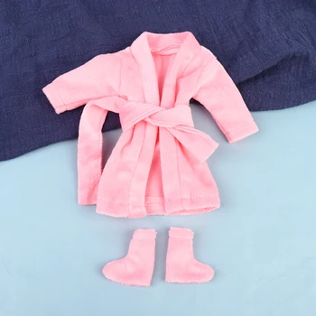 1Set Mini Lutka kopalni plašč Čevlji Nightgown Pribor za Oblačila, Za Elf Lutka Božič Doll Oblačila Božično Tradicijo Punčko Oblačila