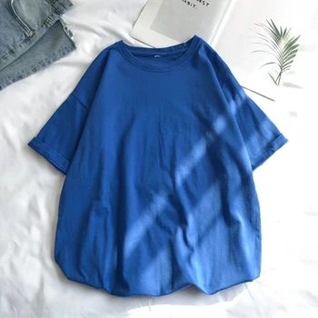2020 Poletje modra Fashion Majica s kratkimi rokavi Ženske Ženska Tshirt nebo