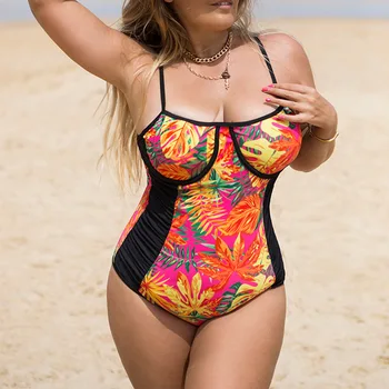 2023 Nove Seksi Velike Velikosti Zaprta Kopalke Obleka, Plus Velikost Ženske Kopalke Enodelne Plažo Ženske Kopalke Bazen