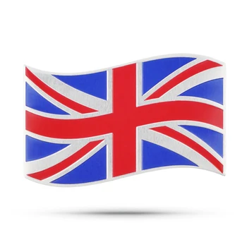 3D Logo Kovinski Državne Zastave Nalepke za Avto, motorno kolo, Oprema Avto Nalepke Britanski Italija ZDA Francija Švedska Španija Japonska Nemčija 1