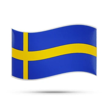 3D Logo Kovinski Državne Zastave Nalepke za Avto, motorno kolo, Oprema Avto Nalepke Britanski Italija ZDA Francija Švedska Španija Japonska Nemčija 5