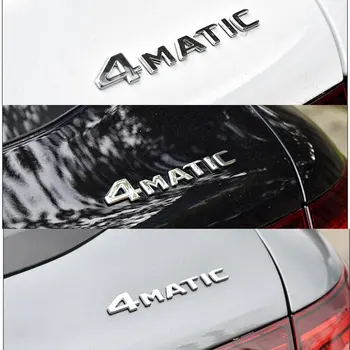 4 MATIC pismo značko avto nalepke za Mercedes-Benz serije preuredi pribor nove stare štiri-kolesni pogon oznaka trunk okrasite logotip