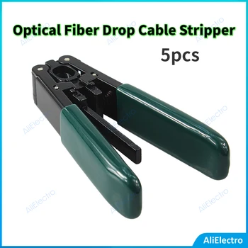 5pcs Optični Spustite Kabel, striper (desorber) Spustite Kabel Rezalnik Optični Kabel, striper (desorber) Fiber Optic Cable Klešče Klešče Stripping