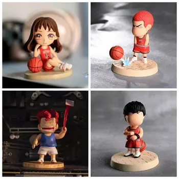 Anime SLAM DUNK Sakuragi Hanamichi Kaede Rukawa Sedel Haruko Akagi figuric Igrače