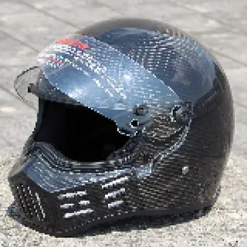 ATV-8 TOP Gear StarWars Simpson Nalepke Model Motoristična čelada Dirke Moto casco capacete Ogljikovih vlaken ECE DOT