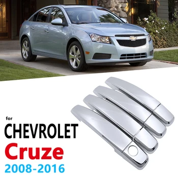Chrome obravnava Kritje Trim za Chevrolet Holden Cruze J300 2008~2016 Avto Dodatki Nalepke Styling 2009 2010 2011 2014 2015