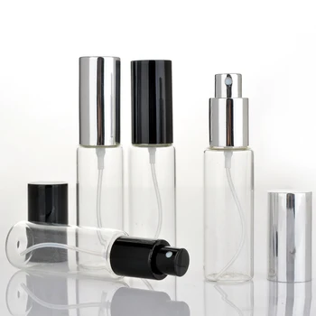Debelo 100 Kosov/Veliko 30ML Prenosni Steklene Stekleničke Parfuma Z Aluminijem Razpršilo Prazno Kozmetični Primeru Za Traveler