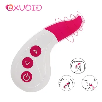 EXVOID USB Polnjenje Sex Igrače za Ženske Silikonske G-Spot Massager Vibratorji za Žensko Klitoris Stimulator Jajce Vibrator