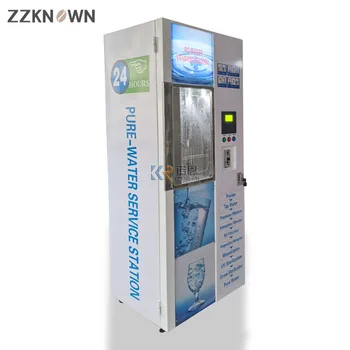 Inteligentni Nepremočljiva kovance Komercialne Vode avtomat 400/600/800GPD Očiščena Voda avtomat 1