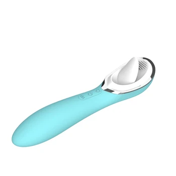 Jezik Lizanje G Spot Klitorisa Vibrator za Klitoris Golicač Sex Igrača za Ženske 10 Vzorec z vibriranjem Vaginalne Masaža Odraslih Orgazem Izdelka 5