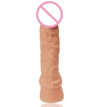 KREPKO Extender dildo kritje za Večkratno uporabo Impotenca kondom kontracepcijski razširitev Zamudo izliv Gspot penis rokav Sex igrača za Moške