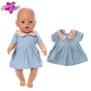 Lutka Obleko, Primerni za 43 cm Baby Doll Doll, ki so Prerojeni Dojenčke Oblačila in 17inch Lutka Pribor Prerojeni Baby Doll Obleko Življenjski slog