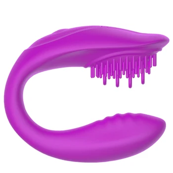 Novi Vibrator Vibratorji Brezžični Klitorisa Analni Vagina Vibrator Adult Sex Igrače z Dvojno Motorji za Ženske Ženski Pari Igrajo 5