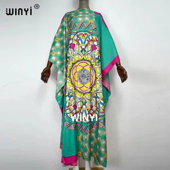obleke za Ženske 2021Abayas العبايات svile tam kaftan Leopard Kuvajt boho vestidos de fiesta traf femme haljo afriške obleko 2
