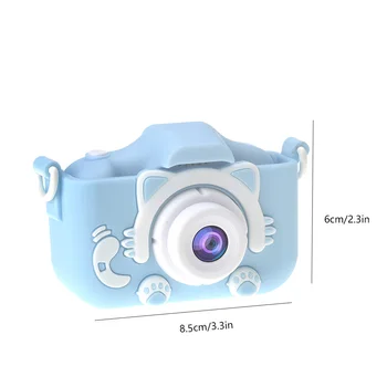 Otroci Digitalni Fotoaparat 1200W Pixel Kamera Otrok 2 0 Palčni HD Anti-Spusti za ponovno Polnjenje Kamere 0