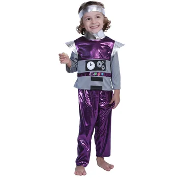 Otrok Halloween Party Mehanske Ples Rekvizitov, Kostumov Tekmovanje Stopnji Uspešnosti Robot Ples Učenje Mehanske Obleko 0