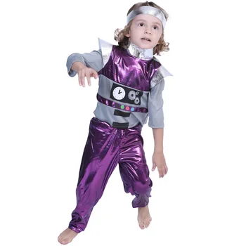Otrok Halloween Party Mehanske Ples Rekvizitov, Kostumov Tekmovanje Stopnji Uspešnosti Robot Ples Učenje Mehanske Obleko 3