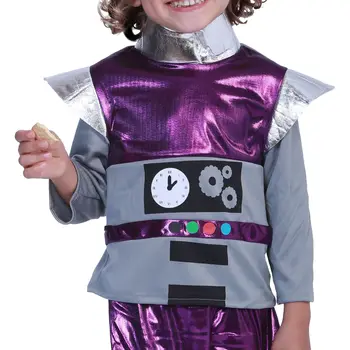 Otrok Halloween Party Mehanske Ples Rekvizitov, Kostumov Tekmovanje Stopnji Uspešnosti Robot Ples Učenje Mehanske Obleko 4