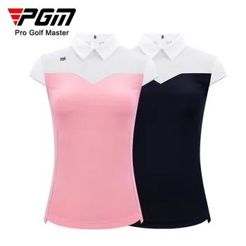 PGM Golf Ženske Majice za Šport Prosti čas Poletnih Kratek Rokav Lady Oblačila Quick Dry Dihanje YF484 Debelo 1