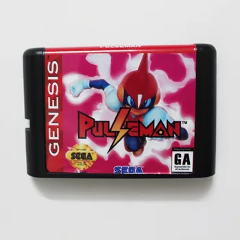 Pulseman Genesis Etiketa 16 bit MD Igra Kartice Za Sega Mega Drive Za Genesis 0