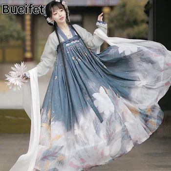 Tradicionalna Kitajska Stari Hanfu Plesna Predstava Kostum Tang Dinastije Pravljice Hanfu Obleko Hanfu Obleka Princess Obleka