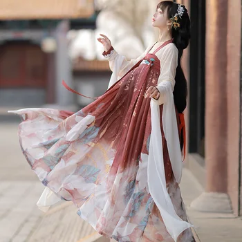 Tradicionalna Kitajska Stari Hanfu Plesna Predstava Kostum Tang Dinastije Pravljice Hanfu Obleko Hanfu Obleka Princess Obleka 3