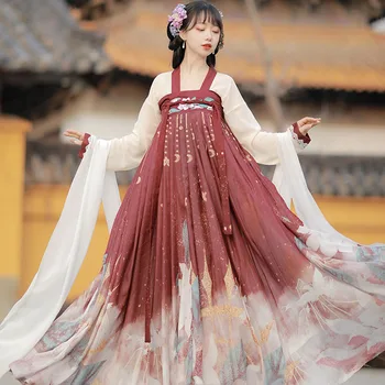 Tradicionalna Kitajska Stari Hanfu Plesna Predstava Kostum Tang Dinastije Pravljice Hanfu Obleko Hanfu Obleka Princess Obleka 5