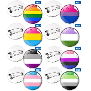 Transseksualci Ponos Mavrica Gay Intersex Asexual Ponos broške Ljubezen je Biseksualec Pansexual zatiči panromantic tin značko