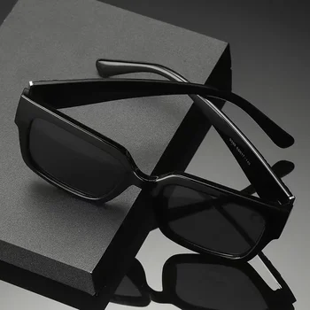 Trendovska sončna Očala Moda Kvadratnih Velik Okvir Športih na Prostem, Potovanja Foto Oprema Osebnost Očala Žensk in Moških Eyeglass
