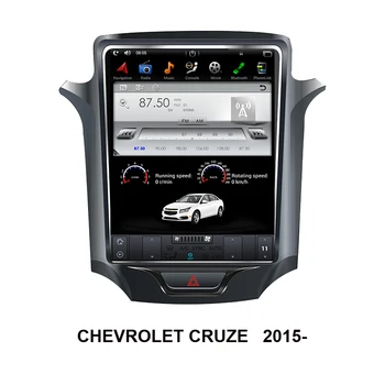 Vertikalni Zaslon Avto GPS Navigacija Tesla Slog Android za CHEVROLET CRUZE 2015 - Auto Radio Stereo Multimedijski Predvajalnik