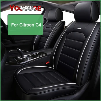 YOGOOGE Avto Sedeža Kritje Za Citroen C4 Auto Dodatki Notranjost (1seat) 0
