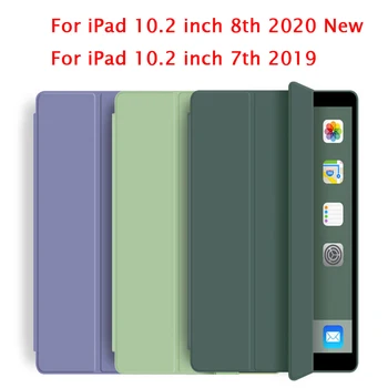 Za iPad 10.2-inch 8. do leta 2020 model A2270 Tablični Primeru za iPad 10.2-inch 7. 2019 Zaščitni Lupini Auto Wake Kritje A2198 A2200 primeru