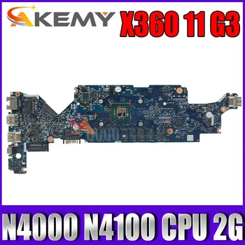 Za Lenovo HP X360 11 G3 Prenosni računalnik z Matično ploščo Mainboard 6050A3009601 Motherboard N4000 N4100 CPU RAM 2G 0