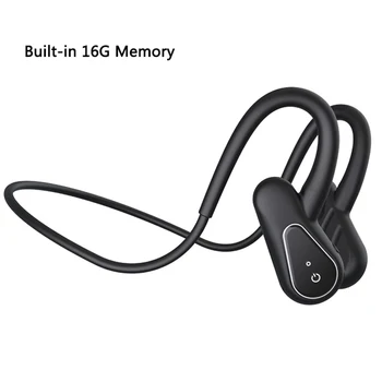 Za Xiaomi Kostne Prevodnosti Slušalke Brezžične Slušalke Bluetooth Zgrajena 16GB Pomnilnika Vodotesne Slušalke Mp3 Predvajalnik z Mikrofonom 5