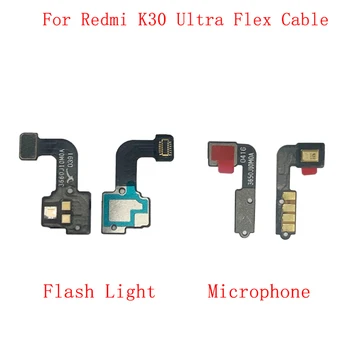 Zadnja Kamera Bliskavica Flex Kabel Za Xiaomi Redmi K30 Ultra Mikrofon Flex Kabel Za Popravilo Delov